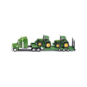 Kamion labudica s dva JOHN DEERE 6820 traktora SIKU S01837 igračka