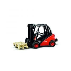 Viljuškar LINDE H35 s paletama BRUDER 02511 igračka