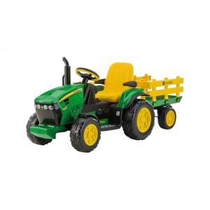 PEG PEREGO Ground Force JOHN DEERE traktor s prikolicom igračka