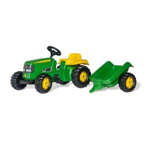 JOHN DEERE traktor na pedale i prikolica ROLLY TOYS R01219 igračka