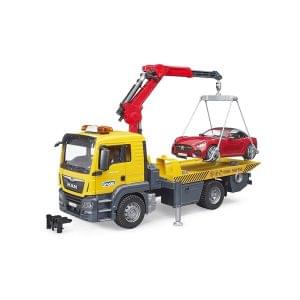 MAN TGS kamion s Roadster automobilom BRUDER U03750 igračka