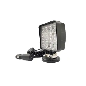 Radna lampa LED kvadratna 48W (16X3W) + upaljač