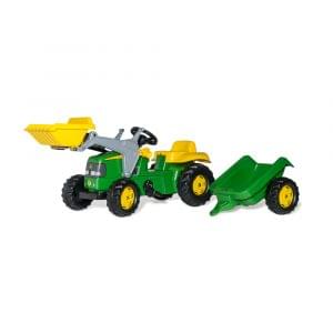 JOHN DEERE traktor s utovarivačem i prikolicom Rolly Toys R02311 igračka